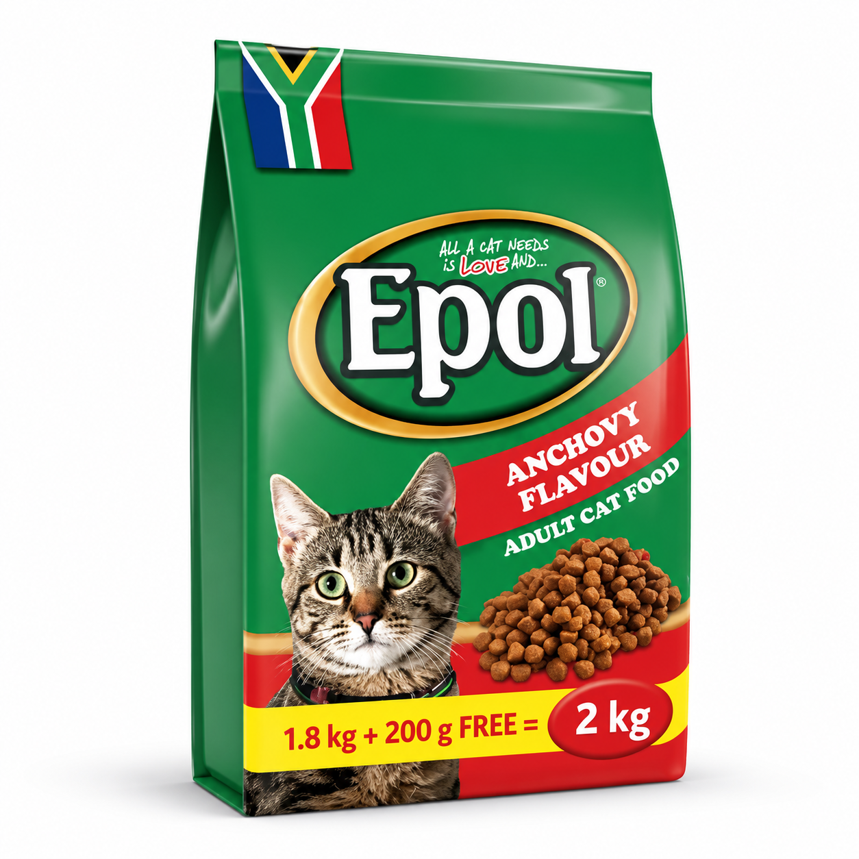 Epol Anchovy Flavour Adult Cat Food 2kg