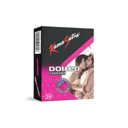KamaSutra Dotted Condoms - Pack of 3