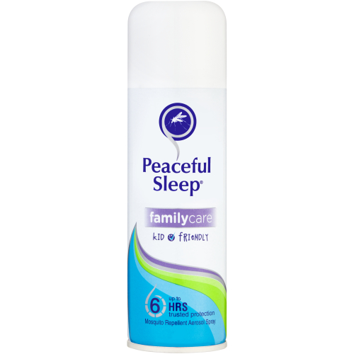 Peaceful Sleep Family Care Mosquito Repellent Aerosol Spray 150ml 