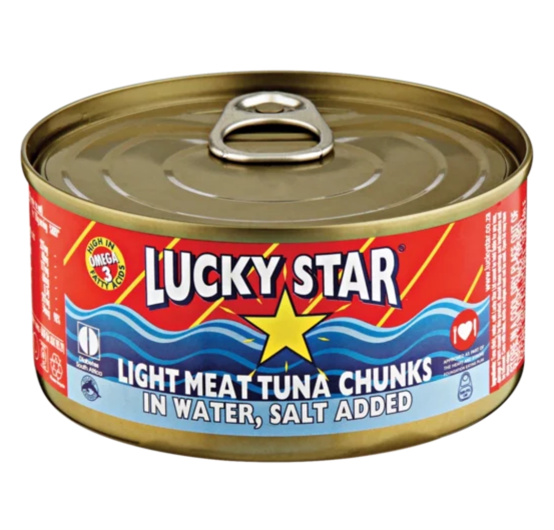 Lucky Star Light Meat Tuna Chunks in Water and Salt Added 170g