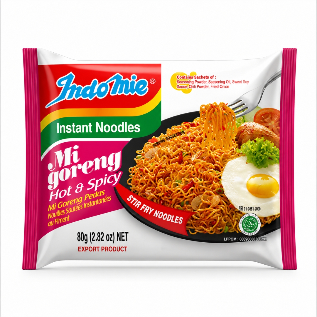 Indomie Mi Goreng Hot & Spicy 80g