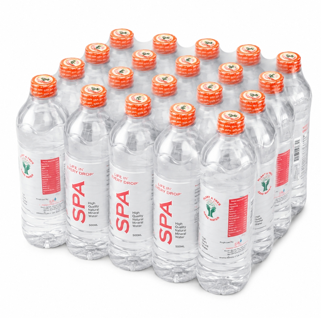 SPA Natural Mineral Water 20x500ml